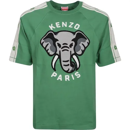 Kenzo - Tops > T-Shirts - Green - Kenzo - Modalova