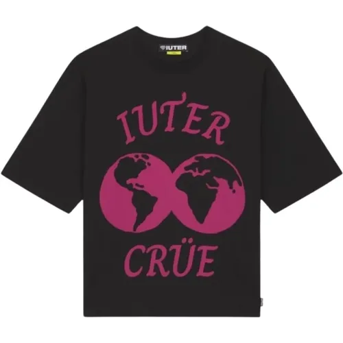 Iuter - Tops > T-Shirts - Black - Iuter - Modalova