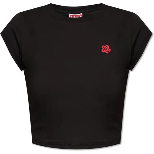 Kenzo - Tops > T-Shirts - Black - Kenzo - Modalova