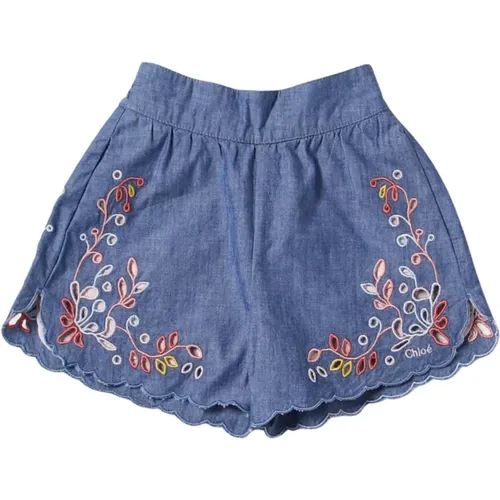 Kids > Bottoms > Shorts - - Chloé - Modalova