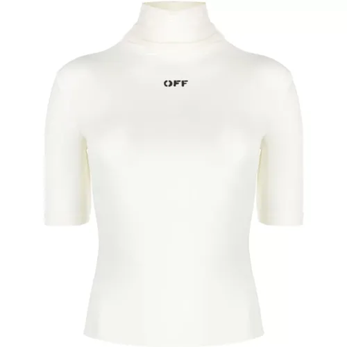 Off - Tops > T-Shirts - - Off White - Modalova