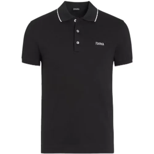 Tops > Polo Shirts - - Ermenegildo Zegna - Modalova