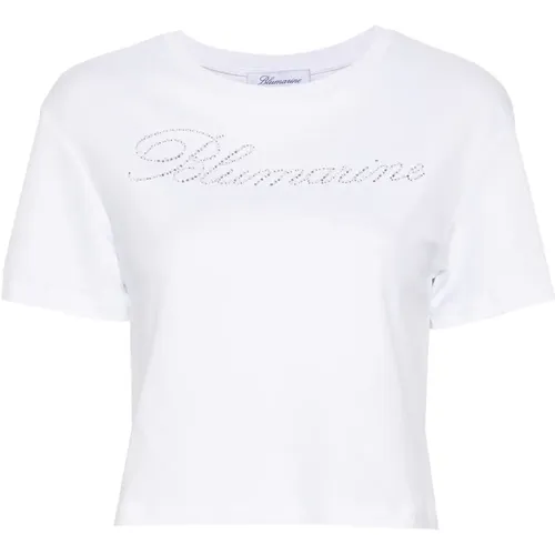 Tops > T-Shirts - - Blumarine - Modalova