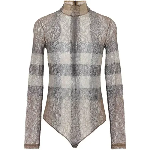 Burberry - Tops > Body - Brown - Burberry - Modalova