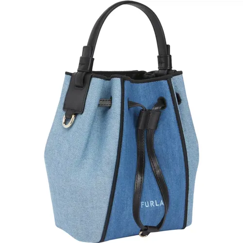 Furla - Bags > Bucket Bags - Blue - Furla - Modalova