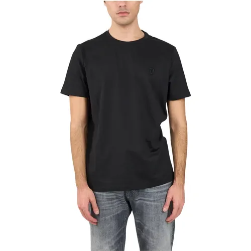 Dondup - Tops > T-Shirts - Black - Dondup - Modalova