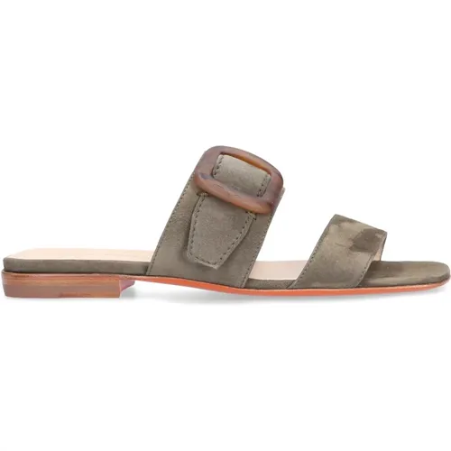 Shoes > Flip Flops & Sliders > Sliders - - Santoni - Modalova