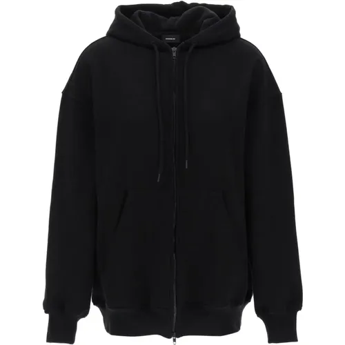 Sweatshirts & Hoodies > Zip-throughs - - Wardrobe.nyc - Modalova