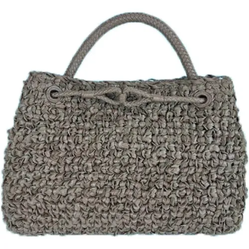 Allan K - Bags > Handbags - Brown - Allan K - Modalova