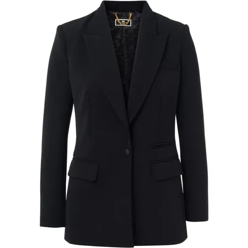 Jackets > Blazers - - Elisabetta Franchi - Modalova