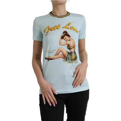 Tops > T-Shirts - - Dolce & Gabbana - Modalova