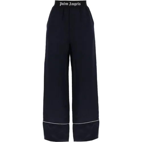 Trousers > Wide Trousers - - Palm Angels - Modalova