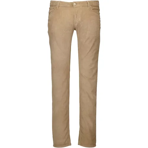 Trousers > Straight Trousers - - Hand Picked - Modalova