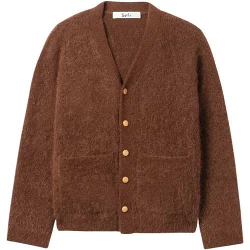 Knitwear > Cardigans - - Séfr - Modalova