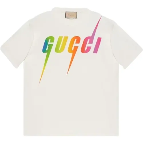 Gucci - Tops > T-Shirts - White - Gucci - Modalova