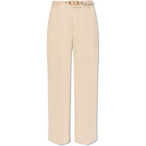 Trousers > Wide Trousers - - Zimmermann - Modalova