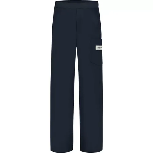 Trousers > Straight Trousers - - Flâneur - Modalova