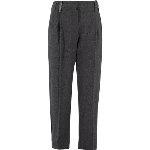 Trousers > Slim-fit Trousers - - BRUNELLO CUCINELLI - Modalova