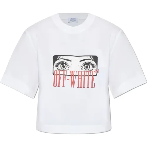 Off - Tops > T-Shirts - - Off White - Modalova