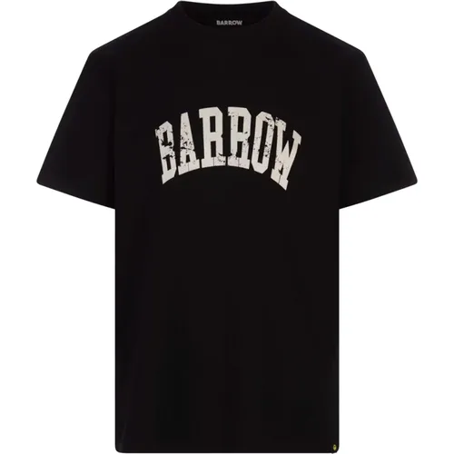 Barrow - Tops > T-Shirts - Black - Barrow - Modalova