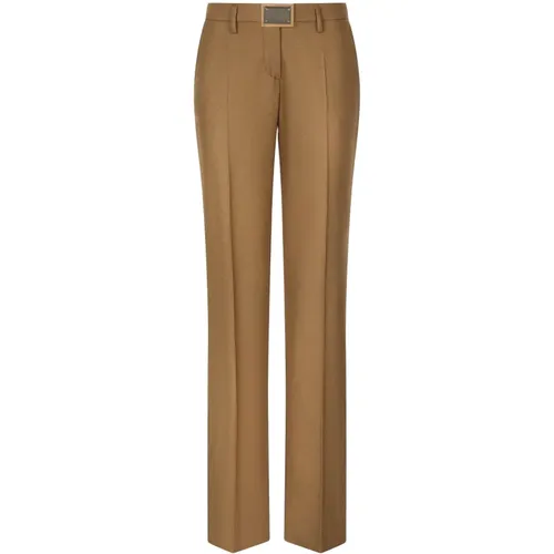 Trousers > Straight Trousers - - Dolce & Gabbana - Modalova