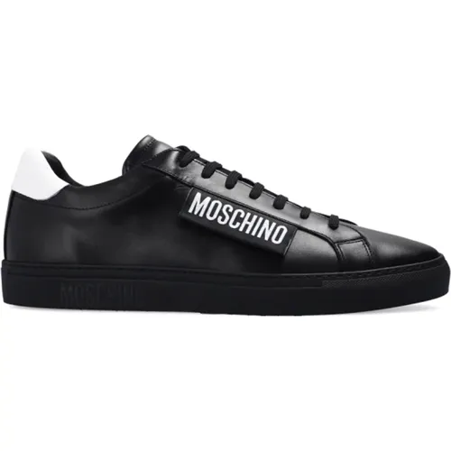 Sneakers with logo - Moschino - Modalova