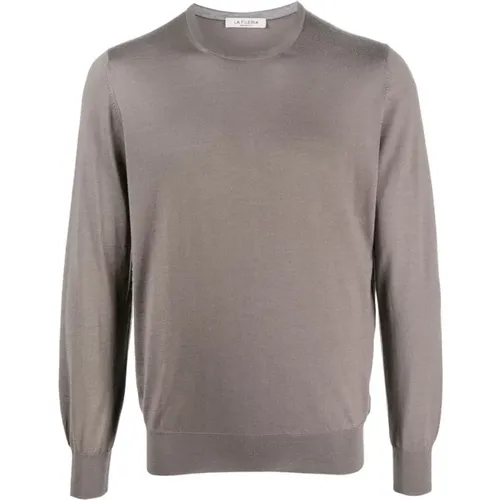 Knitwear > Round-neck Knitwear - - La Fileria - Modalova