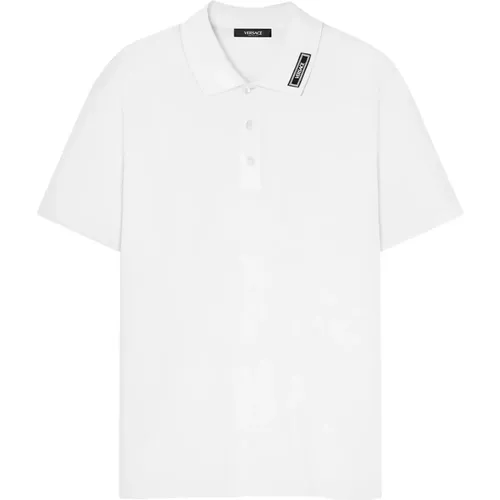 Tops > Polo Shirts - - Versace - Modalova