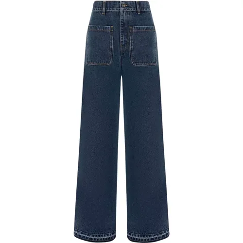 Kiton - Jeans > Wide Jeans - Blue - Kiton - Modalova