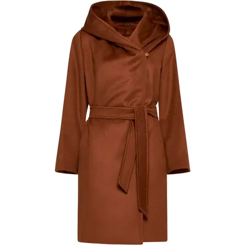 Coats > Belted Coats - - Max Mara Studio - Modalova