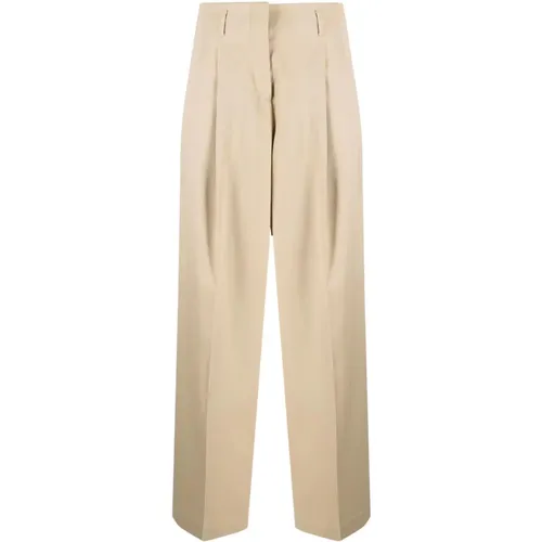 Trousers > Straight Trousers - - Golden Goose - Modalova