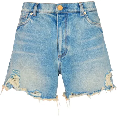 Shorts > Denim Shorts - - Balmain - Modalova