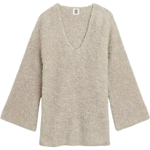 Knitwear > V-neck Knitwear - - By Malene Birger - Modalova