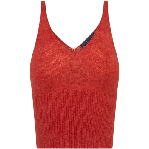 Tops > Sleeveless Tops - - Cortana - Modalova