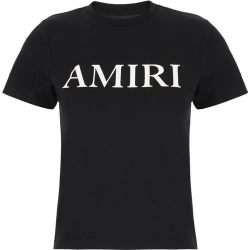 Amiri - Tops > T-Shirts - Black - Amiri - Modalova