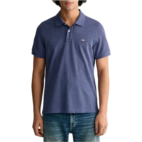 Gant - Tops > Polo Shirts - Blue - Gant - Modalova