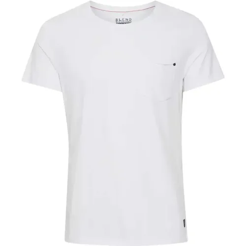 Blend - Tops > T-Shirts - White - Blend - Modalova