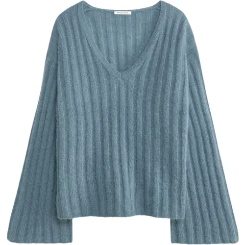 Knitwear > V-neck Knitwear - - By Malene Birger - Modalova