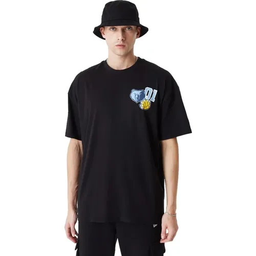 New Era - Tops > T-Shirts - Black - new era - Modalova