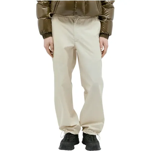 Trousers > Straight Trousers - - Moncler - Modalova