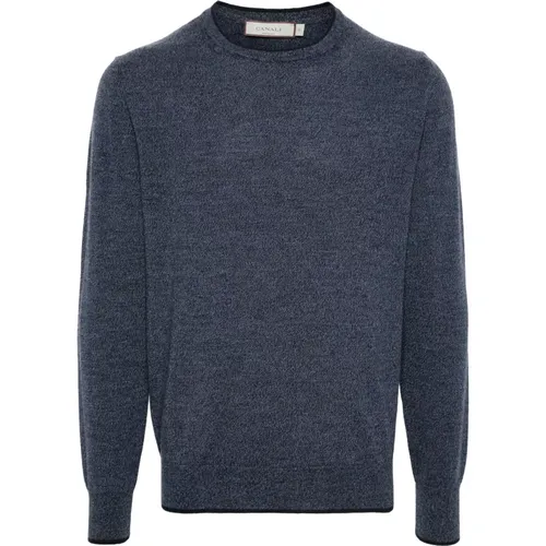 Knitwear > Round-neck Knitwear - - Canali - Modalova