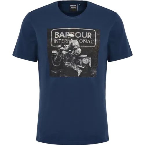 Barbour - Tops > T-Shirts - Blue - Barbour - Modalova