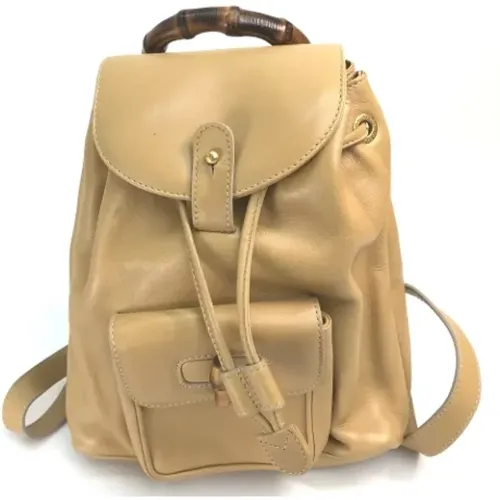 Pre-owned > Pre-owned Bags > Pre-owned Backpacks - - Gucci Vintage - Modalova