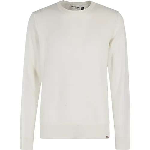 Knitwear > Round-neck Knitwear - - Roy Roger's - Modalova