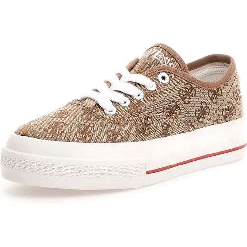 Guess - Shoes > Sneakers - Beige - Guess - Modalova