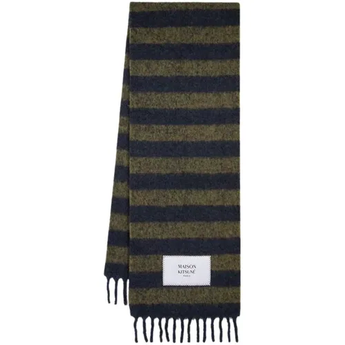 Accessories > Scarves > Winter Scarves - - Maison Kitsuné - Modalova