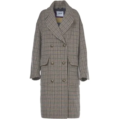 Coats > Double-Breasted Coats - - bazar deluxe - Modalova