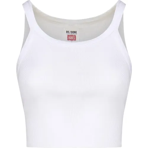 Tops > Sleeveless Tops - - Re/Done - Modalova