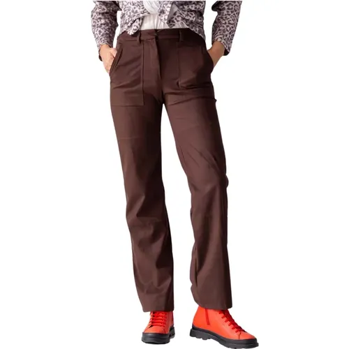 Trousers > Straight Trousers - - Beatrice .b - Modalova
