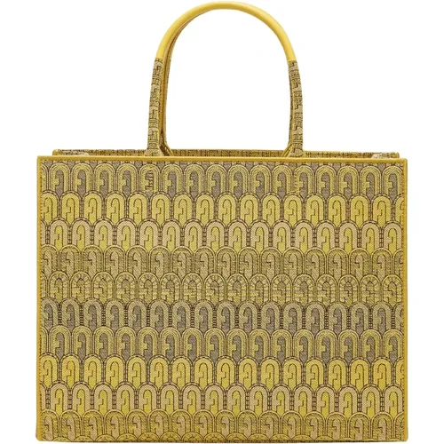 Furla - Bags > Tote Bags - Yellow - Furla - Modalova